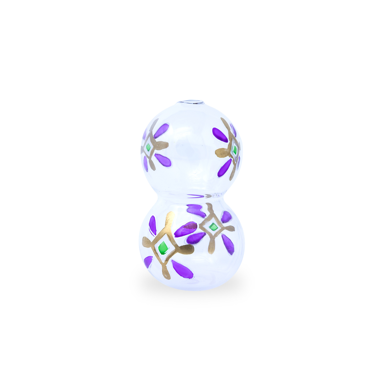 Portaincenso oro viola