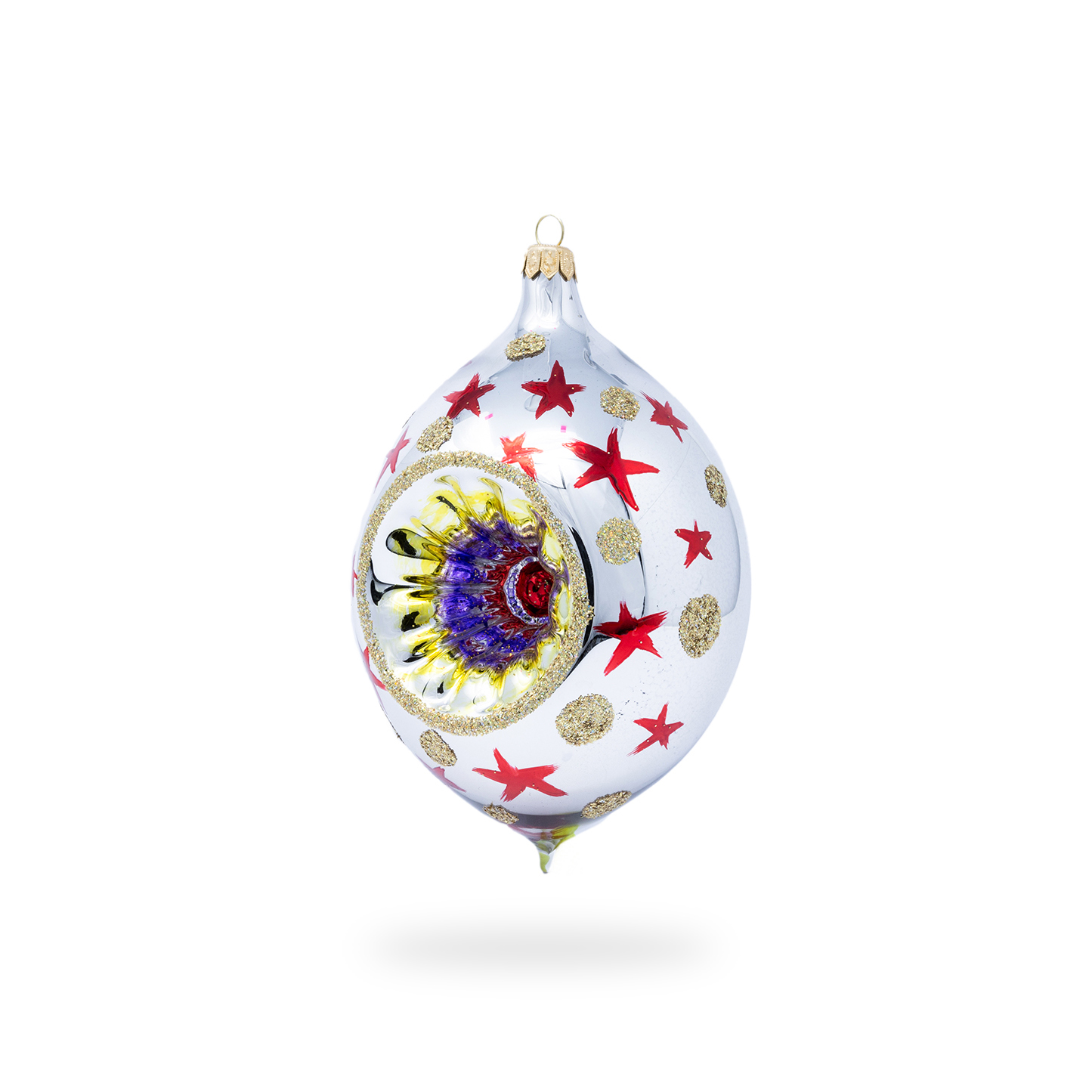 Ovale Ricordo stelle rosse