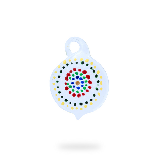 Multicolored dots pendant