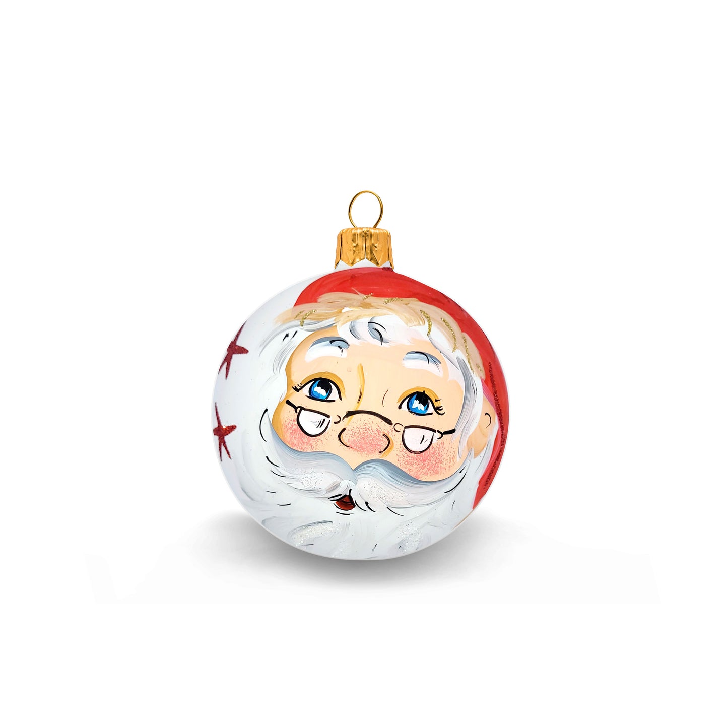 White Santa Claus ball