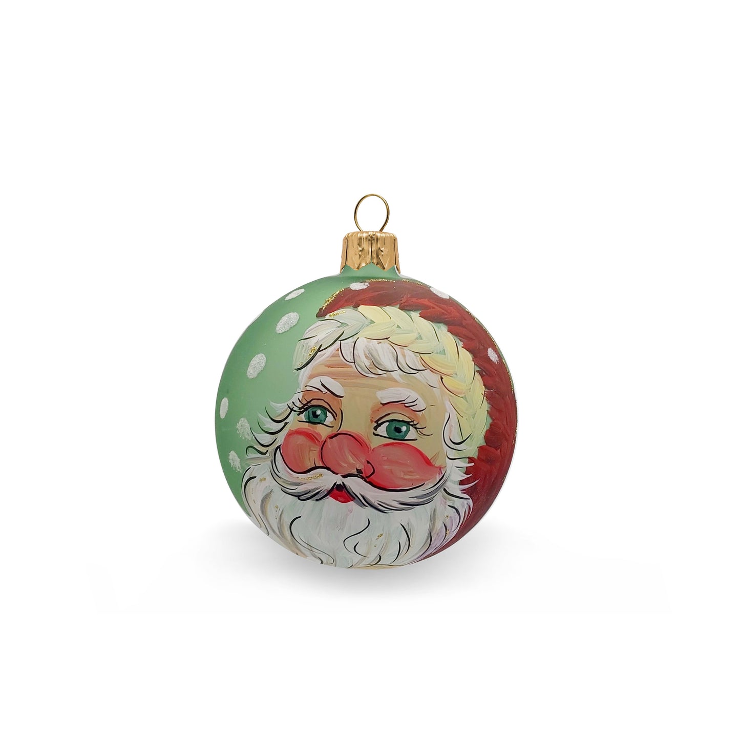 Green Santa Claus ball