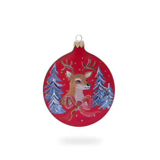 Deer medallion and bow