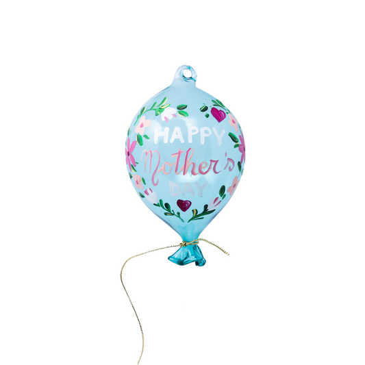 Blue "mamma day" balloon