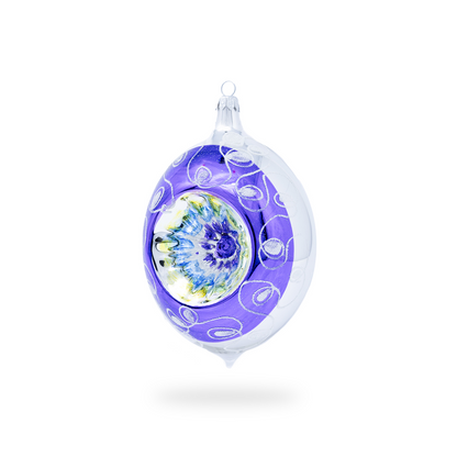 Oval purple souvenir - random decoration