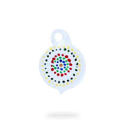 Multicolored dots pendant