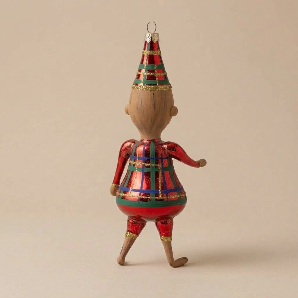 Pinocchio in vetro visto da dietro