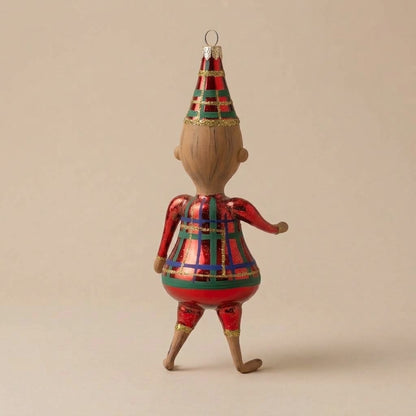 Pinocchio in vetro visto da dietro