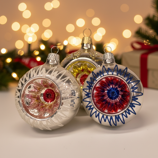 Advent Calendar "Ricordo" – 24 blown glass spheres, 6 cm each