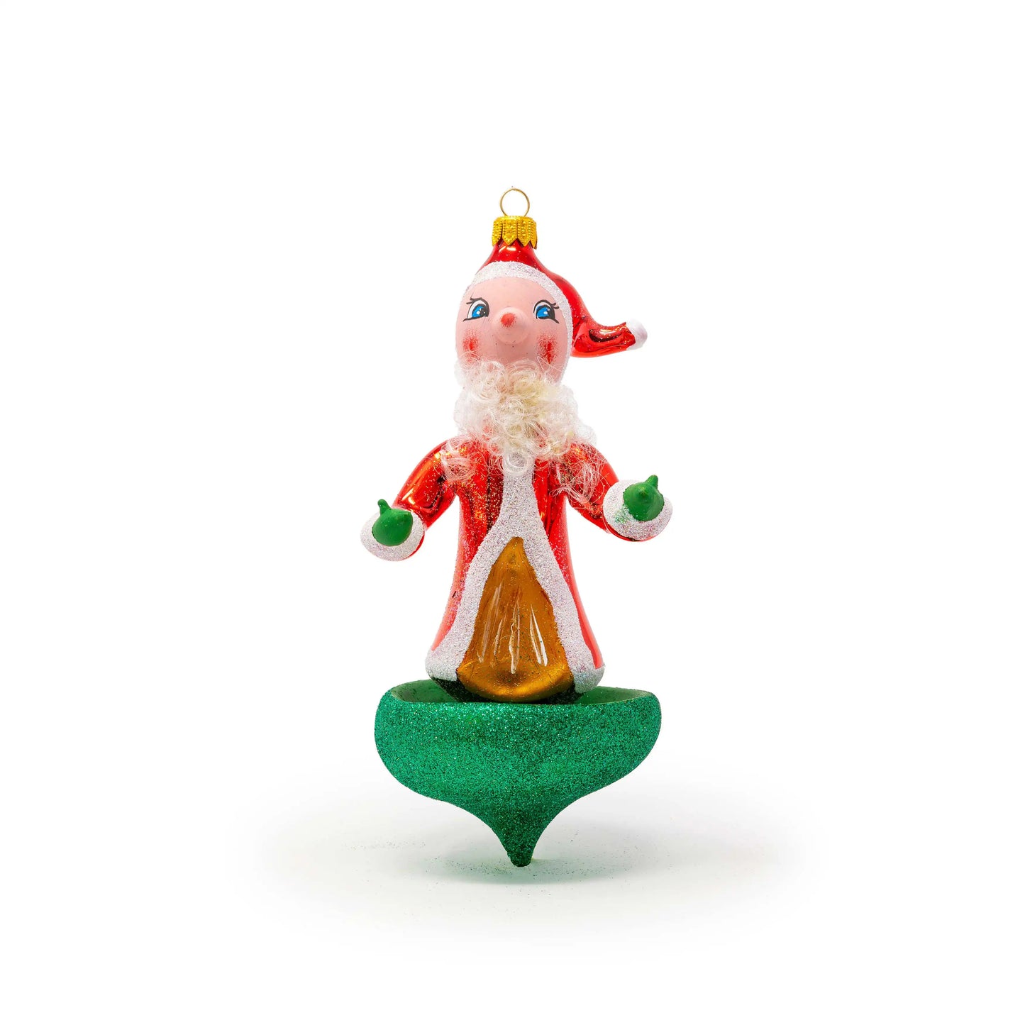 Red and green Santa Claus