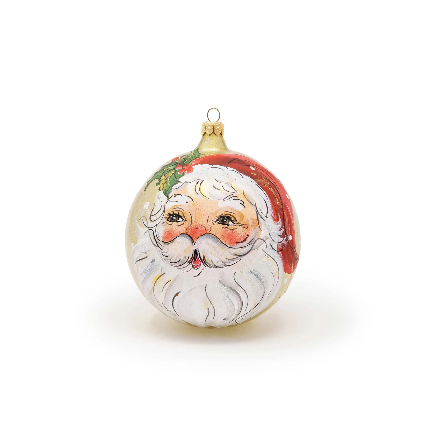 Gold Santa Claus ball