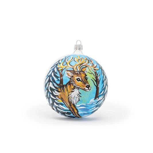 Transparent deer ball